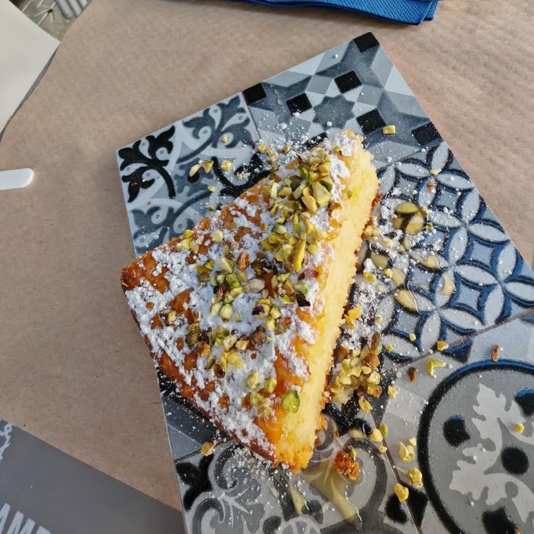 Dessert served at Áncorra.